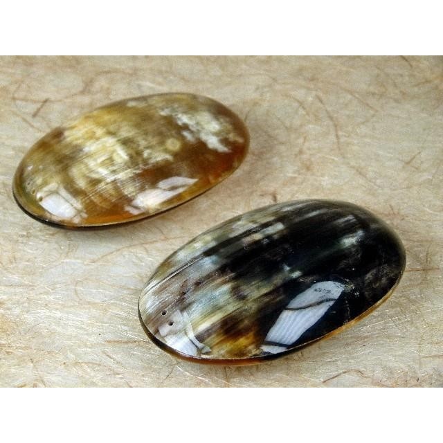 Horn Salz- und Pfefferstreuer im Set (Salz + Pfeffer) oval Code I – Bild 2