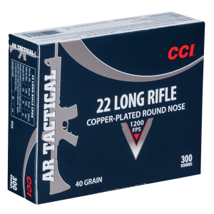CCI Kal.22 LR 2,6g Copper Plated Round Nose AR Tactical 300Stk.