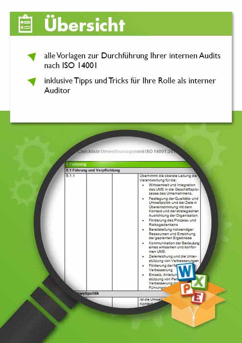 Audit Paket ISO 14001 und Umweltbetriebsprüfung – Bild 6